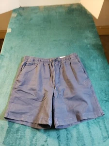 American Eagle Shorts Sz Small Mens Blue Trekker 7 Inch Stretch Drawstring NWT - Picture 1 of 16