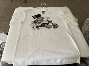 Youth Harley Davidson Motorcycles T-Shirt Size Med Graphic Lebanon Mo. NWT - Picture 1 of 4