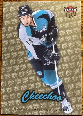 2006-07 Fleer Ultra Gold Medallion Jonathan Cheechoo #164 San Jose Sharks - Image 1 of 2