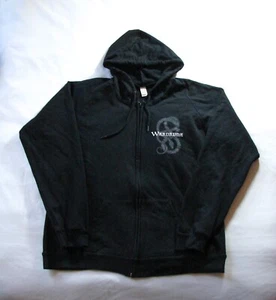 Unisex Wardruna Black Full Zip Embroidered Serpent Snake Hoodie L - Picture 1 of 5