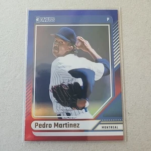 2024 Donruss Red Blue Foil SP #65 Pedro Martinez, Montreal Expos - Picture 1 of 2