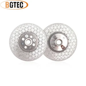 2pcs 4.5 inch Diamond Grinding Cutting Disc Stone Granite Marble Saw Blade Cut - Picture 1 of 11