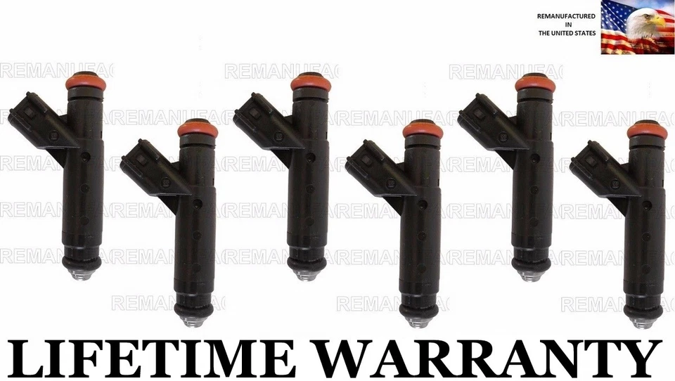 6x Inyectores de combustible Siemens OEM para 01-02 Dodge Caravan Chrysler Town & Country  Foto 1 de 1