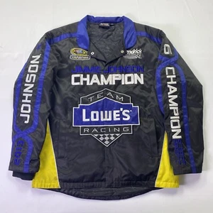 Chase Authentics Nascar Jimmie Johnson Mens Large Lowes Driver Jacket 2013 Cup - Picture 1 of 21
