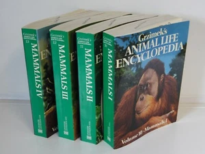 Grzimeks Animal Life Encyclopedia : Mammals I - IV Grzimek volume 10-13 - Picture 1 of 5