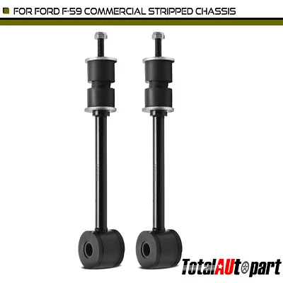 2x Eslabones de barra estabilizadora para Ford F-59 chasis comercial despojado 1989-1994 lado delantero Foto 1 de 4