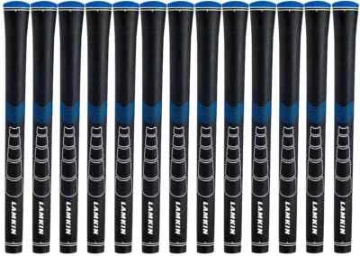 Set of 13 LAMKIN Sonar Plus Golf Swing Grips 60R Standard/Midsize Black Blue