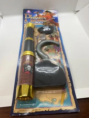 Kit de accesorios pirata Star Power Kids parche para ojos telescopio gancho brújula juguete 2007 Foto 1 de 4