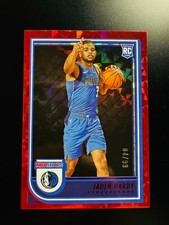Jaden Hardy 2022-23 Hoops Asia Tmall Hyper Red Kaleido Prizm /99 RC SP #263