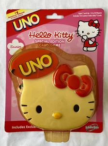 Hello Kitty Uno Card Game 2006 Collector Logo Case Sanrio Sababa Cards BRAND NEW - Picture 1 of 9