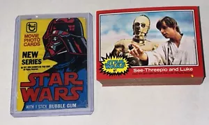 1977 Topps Star Wars 2nd Series Red 66 Card Complete Set Nice PSA Ready Mint - Picture 1 of 18