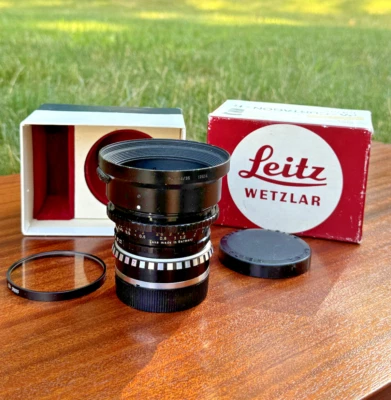 LEITZ Leica PA-Curtagon-R 35mm/F4.0 Lens Yr.1970 Germany MINT RARE W/ Box - Image 1 of 4