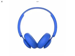 Groove ONN. Over Ear Noise Cancelling Bluetooth Headphones In Blue TESTED - Picture 1 of 1