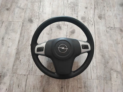 Opel Corsa D BJ09 Lederlenkrad MFL Lenkrad 13230290 - Bild 1 von 4