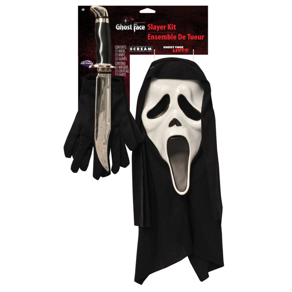 Ghost Face Mask - Slayer Kit - Fun World Scream - Image 1 of 1