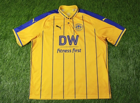 WIGAN ATHLETIC 2018-2019 RARE FOOTBALL SHIRT JERSEY AWAY PUMA ORIGINAL SIZE XXXL Cover