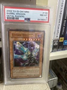 Yugioh! MRD-126 2002 Barrel Dragon Metal Raiders Ultra Rare PSA 8 - Picture 1 of 2
