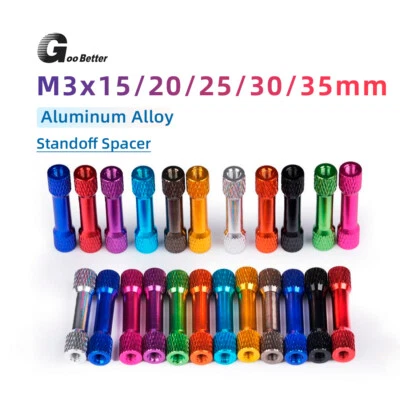 M3 15/20/25/30/35mm Aluminum Standoff Spacer Column Round FPV Drone Spare Parts - Image 1 of 4