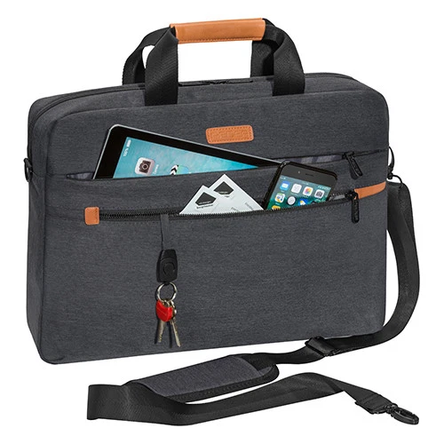 Laptoptasche Umhänge Schulter Tasche für Notebook bis 17,3 Zoll inkl Tablet Fach - Bild 1 von 1