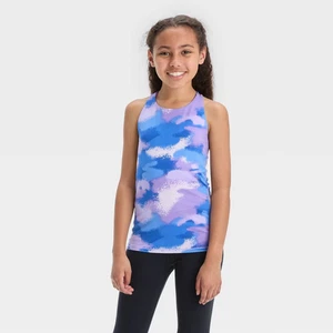 Mädchen Racerback Tank Top - All in Motion™ Vibrant Purple - Bild 1 von 1