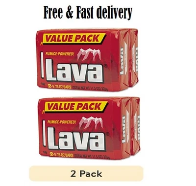 Lava Heavy-Duty Hand Cleaner Bar Soap, 5.75 oz 4 Pack NEW USA Free shipping - Image 1 of 4