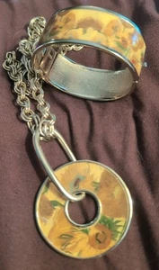 Bracciale e collana vintage Erwin perle Museo Van Gogh - Foto 1 di 7