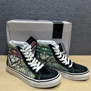 Vans Sk8-Hi X Nintendo Reissue (Mario und Luigi) Sneaker, Größe 4 Herren 5,5 Damen - Bild 1 von 12