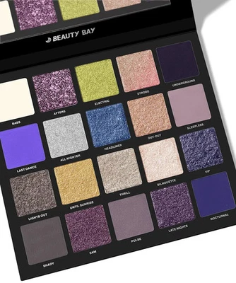 Authentic BEAUTY BAY	Dark Lights 20 Colour Palette - Image 1 of 4