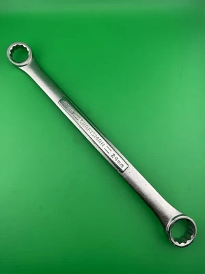 Llave de extremo de caja desplazada vintage NOS Craftsman 22 mm x 24 mm 42959 -VA- pegatina Foto 1 de 3