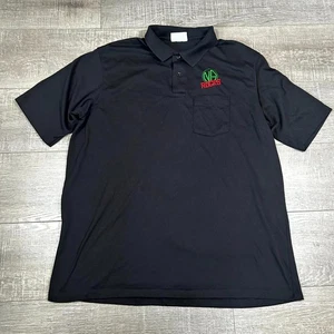 VTG Narcotics Anonymous Crystal Springs Golf Polo Shirt Men's 3XL Black USA - Picture 1 of 8