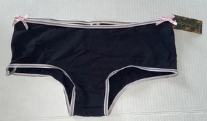 Pantaloncini da ragazzo Seven Til Mid super morbidi neri biancheria intima lingerie pigiama 2X NUOVI - Foto 1 di 3