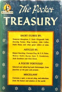 The Pocket Treasury, ed. Louis Untmeyer, 1947, Pocket 424, 2nd, NF - Picture 1 of 1