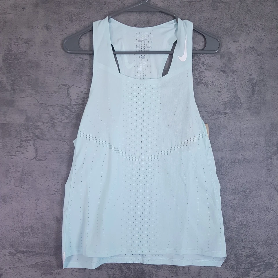 Nike Dri-FIT ADV AeroSwift Race Running Singlet Men's Size XL DM4624-346