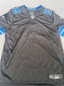 NFL Nike Detroit Lions leeres Trikot anpassen schwarz #26 Größe M Herren - Bild 1 von 10