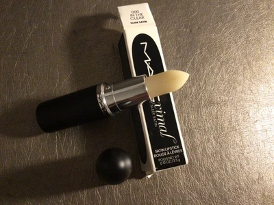 Mac ~ Macximal Sleek Satin ~ Satin Lipstick ~ #000 In The Clear ~ NIB - Image 1 of 4