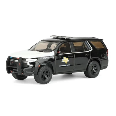 GL 1/64 2024 Chevrolet Tahoe Police Pursuit Vehicle Texas Highway Patrol 30540 - Image 1 of 4
