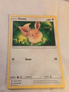 Eevee Pokemon Card - Picture 1 of 10