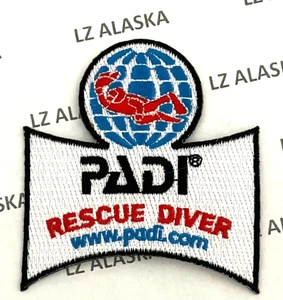 RETTUNGSTAUCHER PATCH PADI (PROFESSIONAL ASSOC. von Tauchlehrern) FD1 - Bild 1 von 4