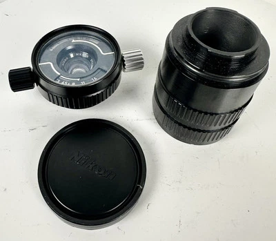 Lente submarina Nikon Nikonos UW-Nikkor 35 mm con tapa y extensión Foto 1 de 4
