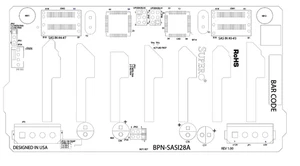 Supermicro BPN-SAS3-I28A SAS3 Backplane - Picture 1 of 1