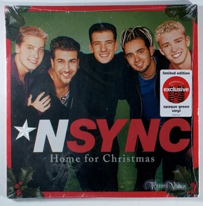 NSYNC - Home For Christmas (2023) [SEALED] GREEN Colored Vinyl LP • Limited - Picture 1 of 2