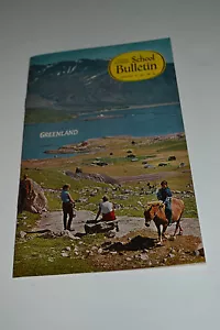 Bollettino Scuola National Geographic 16 gennaio 1967... Groenlandia - Foto 1 di 4
