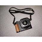 Wood Quick Release Hand Grip L Plate Bracket Base for Leica Q3 Camera Anti-slip