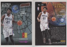 2016 Panini Aficionado Global Reach Artist's Proof Red (Purple) /99 Joel Embiid