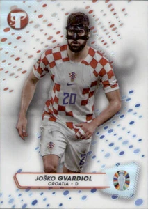 Josko Gvardiol Croatia Road to UEFA EURO 2024 2023 Topps Pristine REFRACTOR #21 - Picture 1 of 2