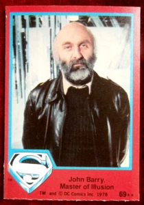 SUPERMAN - Card #69 - John Barry Master of Illusion - Topps UK 2nd Series - 1978 - Picture 1 of 2