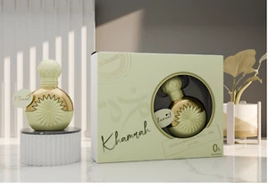 Al nuaim Khamrah 9.9ml the fragrant perfume oil with the highest concentration - Picture 1 of 3