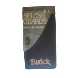 New Pair Of Buick Rubber Queen Premier Splash Guards Set Old Stock - Picture 1 of 2