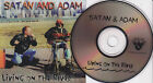 SATAN AND ADAM Living On The River (CD 1996) Delta Blues Harmonica 11 chansons USA