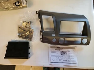 Metra 99-7816T Single/Double DIN Dash Kit for for 2006-2011 Honda Civic Gunmetal - Picture 1 of 4